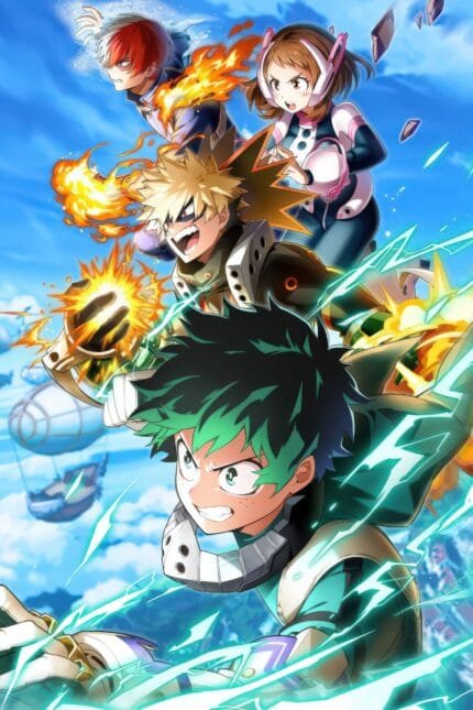 My Hero Academia - Deku, Bakugo, Todoroki, Ochaco