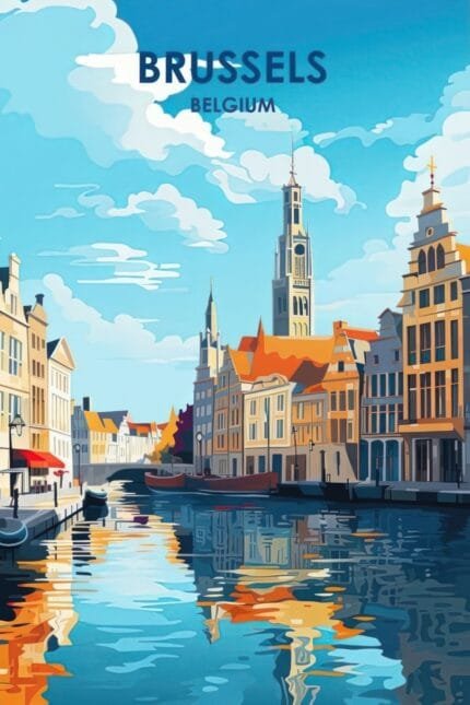 Brussels – “Canal Colors”