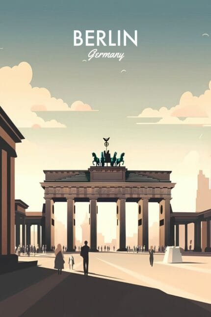 Berlin – “Morning at the Gate”