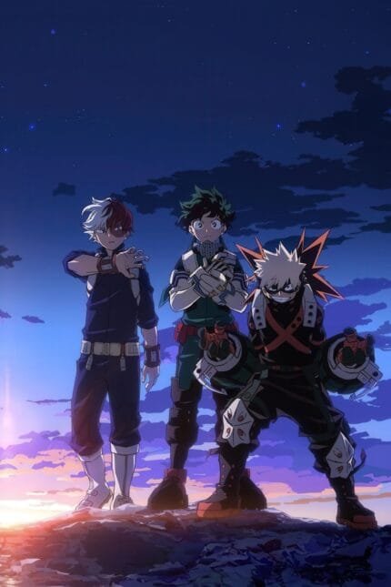 Midoriya, Todoroki, Bakugo