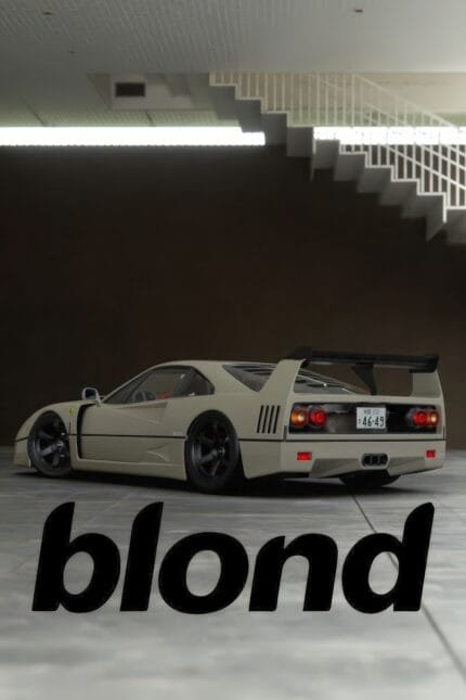 Ferrari F40 x Blond