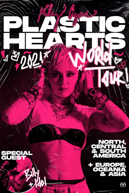 Miley Cyrus – “Plastic Hearts World Tour”
