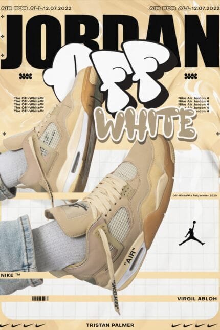 Nike Air Jordan 4 x Off White