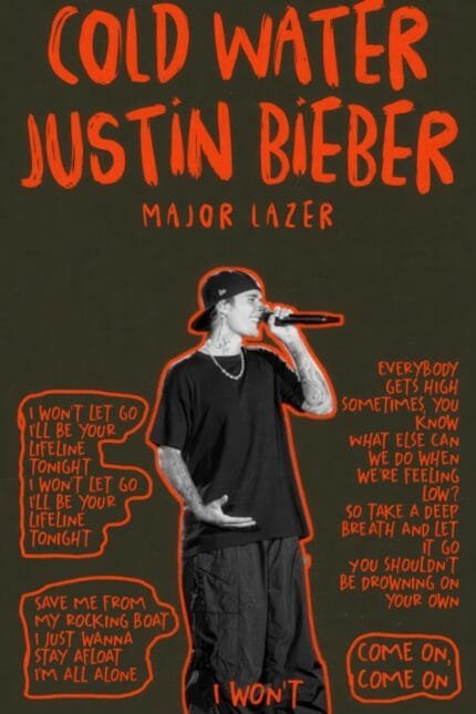 Justin Bieber x Major Lazer – “Cold Water”