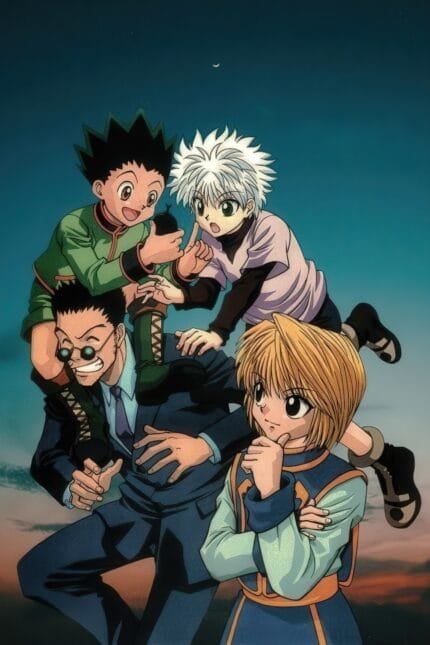 Gon, Killua, Leorio, Kurapika