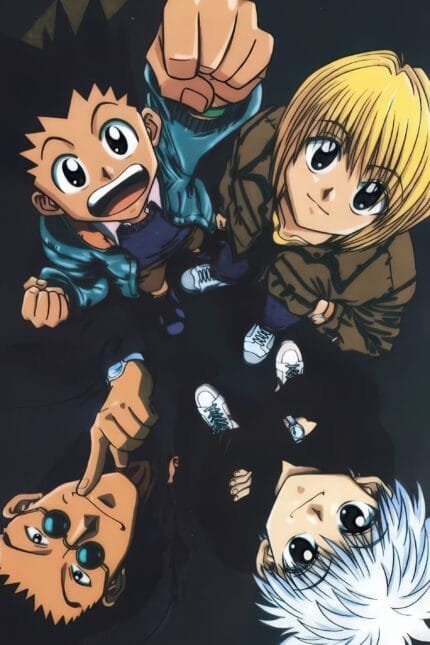Gon, Killua, Kurapika & Leorio