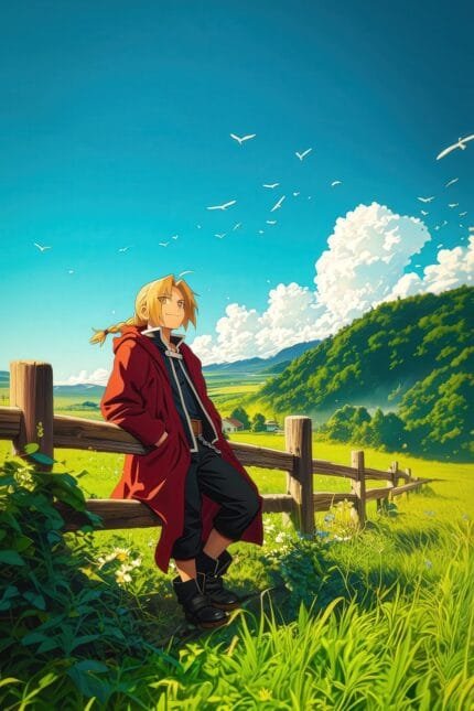 Edward Elric Countryside