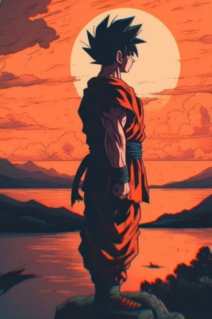 Goku Sunset