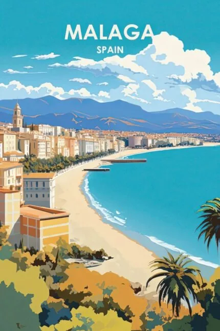 Malaga – “Sunlit Shores”