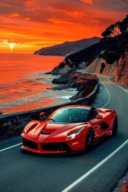 Ferrari Sunset Drive