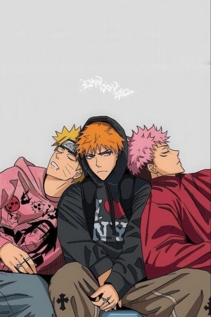 Naruto, Ichigo & Itadori