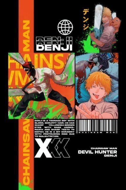 Denji Chainsaw Devil Hunter