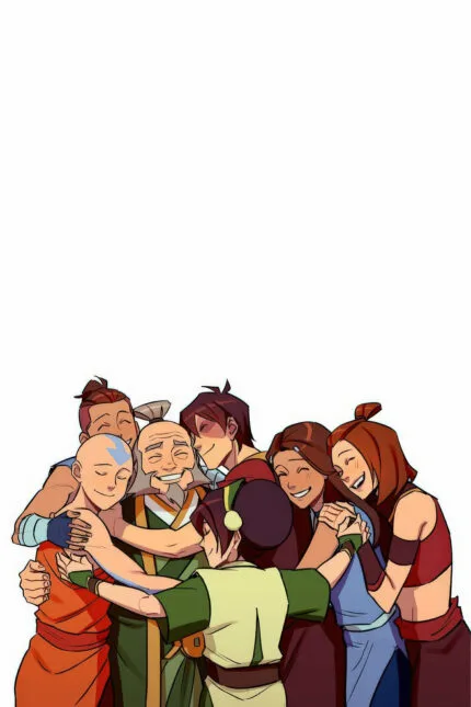 Avatar The Last Airbender - Group Hug
