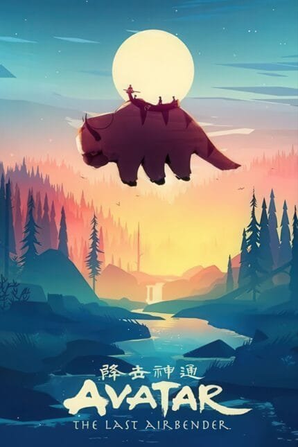 Avatar: The Last Airbender Appa Flying