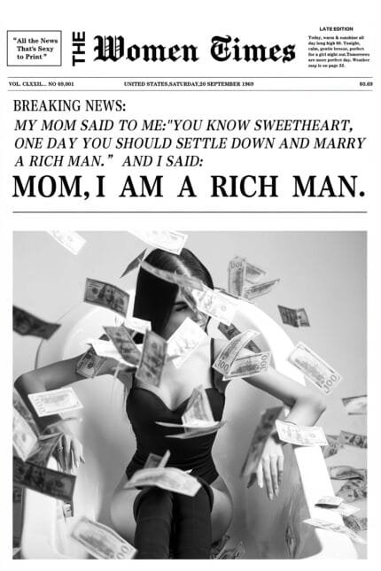 Mom, I Am A Rich Man.