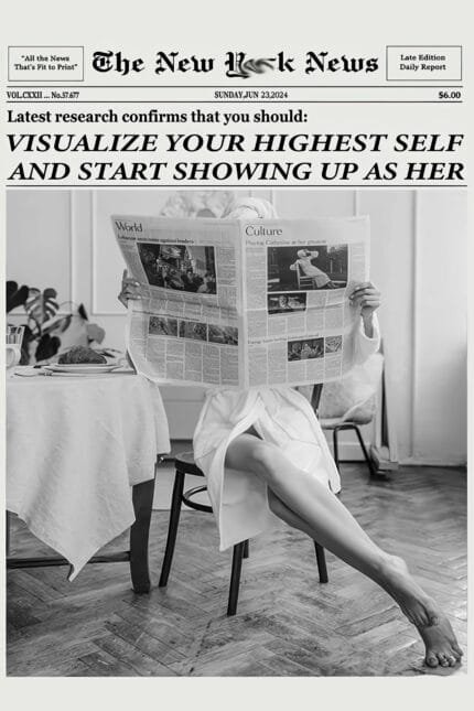 Visualize Your Highest Self And Start Showing Up As Her