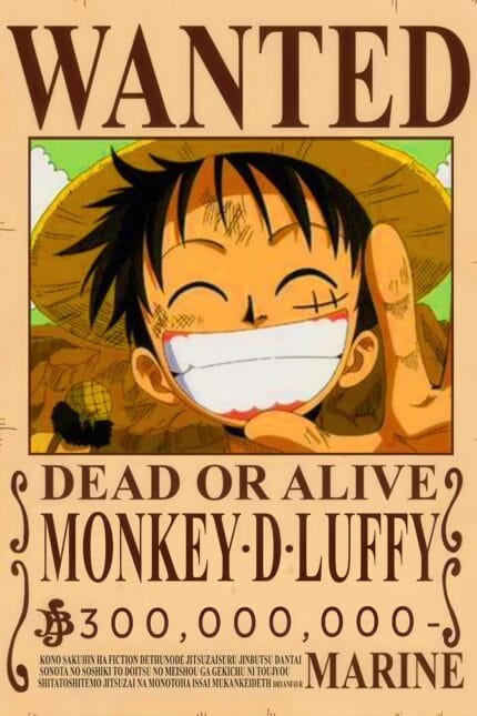 Monkey D. Luffy Wanted