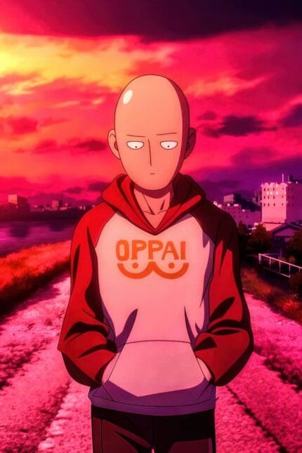 Saitama Oppai Hoodie