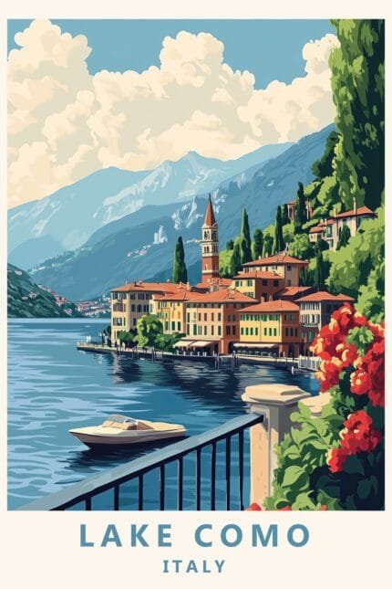 Lake Como – “Lakeside Serenity”