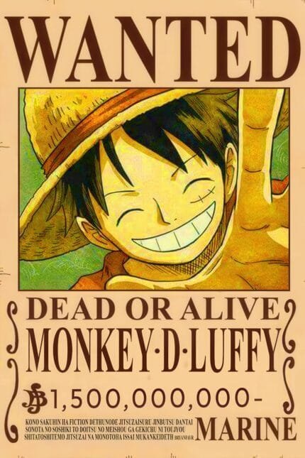 Monkey D. Luffy Wanted