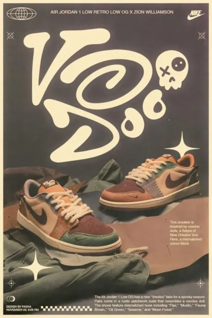 Nike Air Jordan 1 Retro Low OG x Zion Williamson