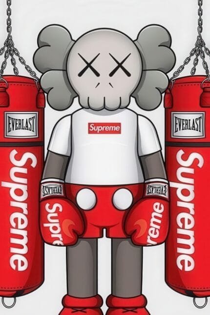 KAWS Supreme Box