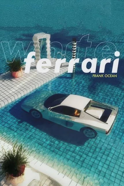 White Ferrari x Frank Ocean