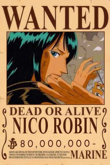 Nico Robin Wanted