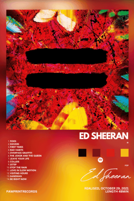 Ed Sheeran – “=”