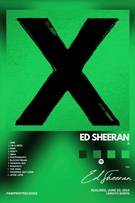 Ed Sheeran – “x”