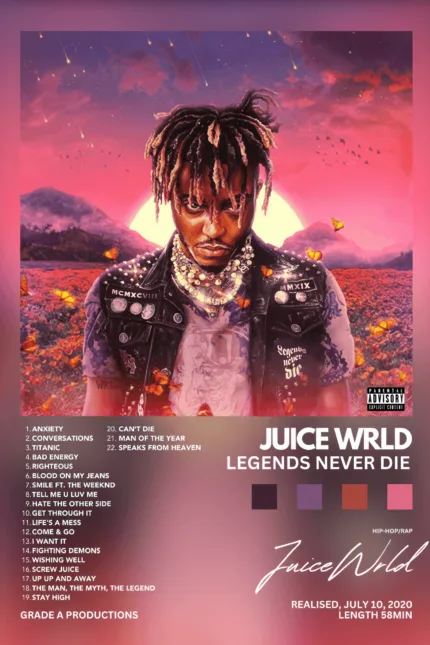 Juice WRLD – “Legends Never Die”
