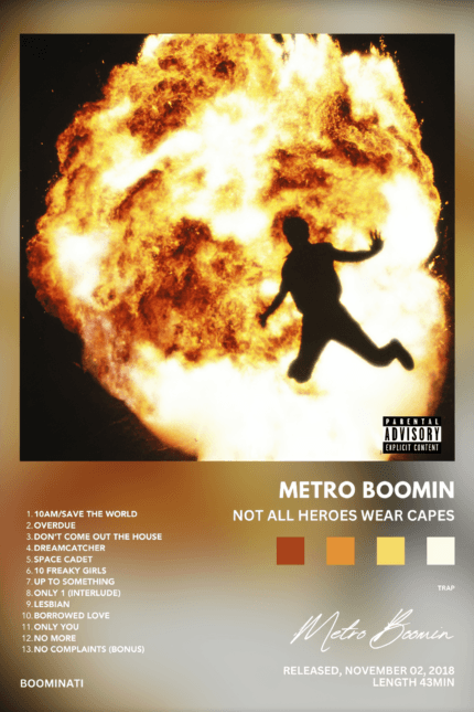 Metro Boomin – “Not All Heroes Wear Capes”