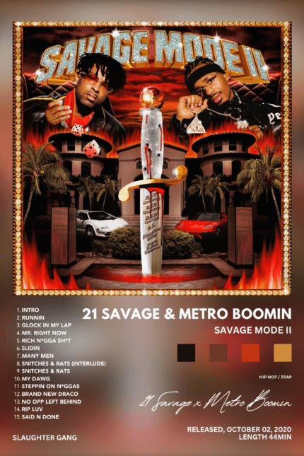 21 Savage x Metro Boomin – “Savage Mode II”