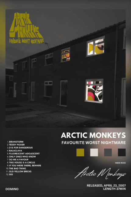 Arctic Monkeys – “Favourite Worst Nightmare”