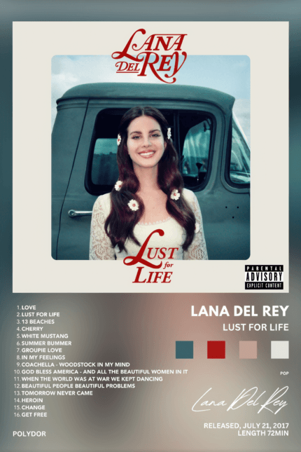 Lana Del Rey – “Lust for Life”