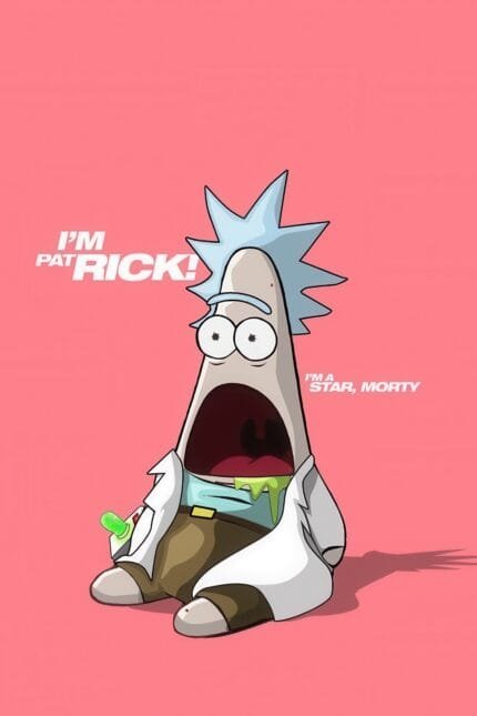 Rick And Morty Spongebob